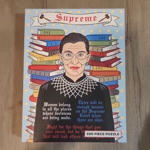 Ruth Bader Ginsburg 500-Piece Puzzle - Complete